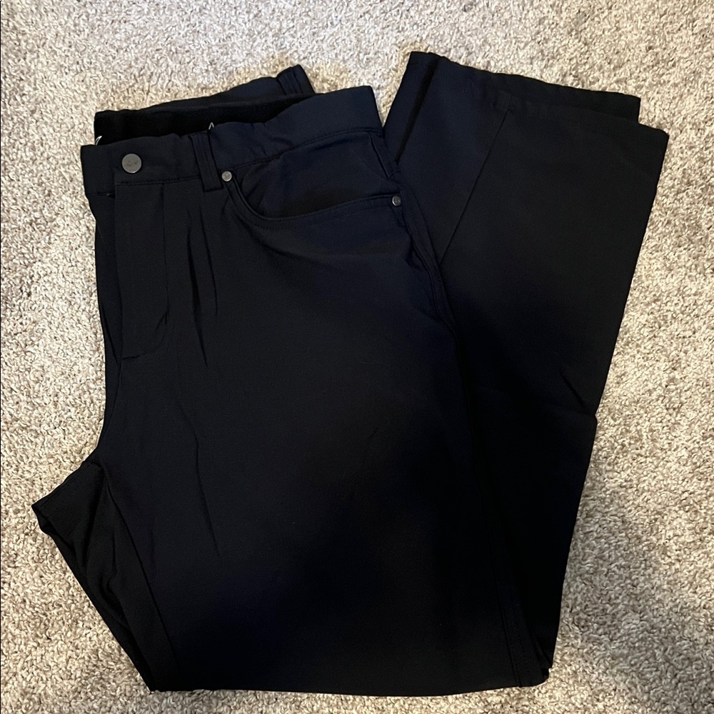 Greg Norman Collection Black Chinos
